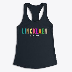 Lincklaen New York Color Pop Women's Racerback Tank
