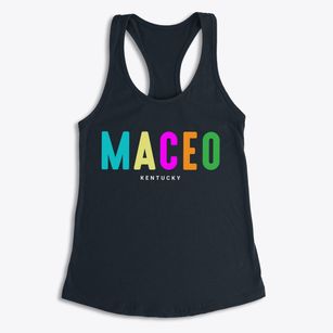 Maceo Kentucky Color Pop Women's Racerback Tank