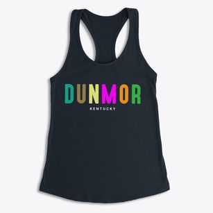 Dunmor Kentucky Color Pop Women's Racerback Tank