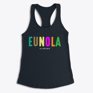Eunola Alabama Color Pop Women's Racerback Tank
