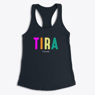 Tira Texas Color Pop Women's Racerback Tank