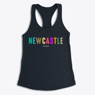 Newcastle Utah Color Pop Women's Racerback Tank