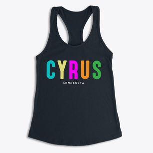 Cyrus Minnesota Color Pop Women's Racerback Tank