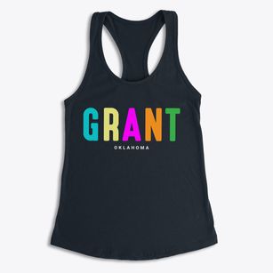 Grant Oklahoma Color Pop Women's Racerback Tank