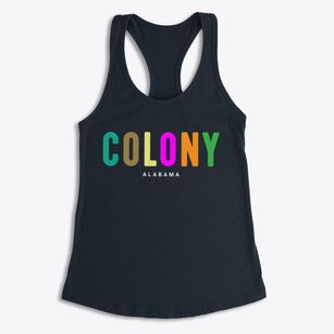 Colony Alabama Color Pop Women's Racerback Tank