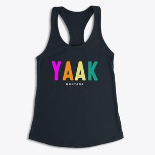 Yaak Montana Color Pop Women's Racerback Tank