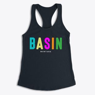 Basin Montana Color Pop Women's Racerback Tank