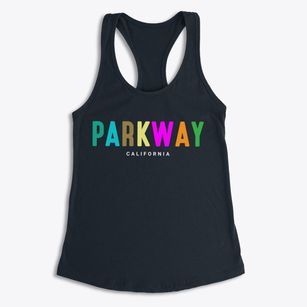 Parkway California Color Pop Women's Racerback Tank