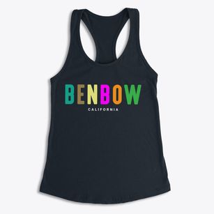 Benbow California Color Pop Women's Racerback Tank