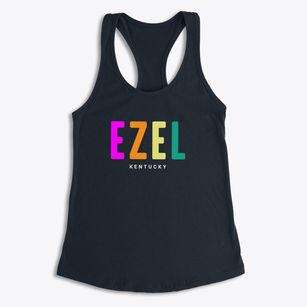 Ezel Kentucky Color Pop Women's Racerback Tank