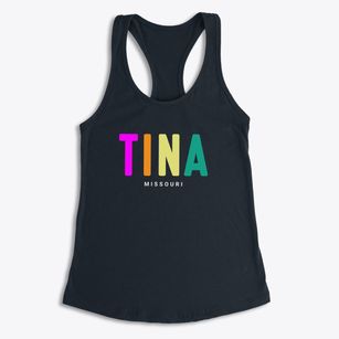 Tina Missouri Color Pop Women's Racerback Tank