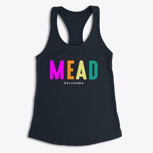 Mead Oklahoma Color Pop Women's Racerback Tank