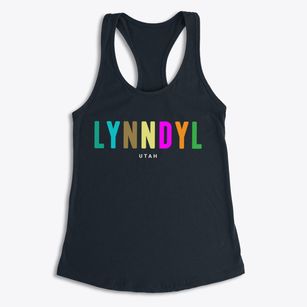 Lynndyl Utah Color Pop Women's Racerback Tank