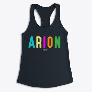 Arion Iowa Color Pop Women's Racerback Tank