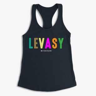 Levasy Missouri Color Pop Women's Racerback Tank
