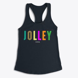Jolley Iowa Color Pop Women's Racerback Tank