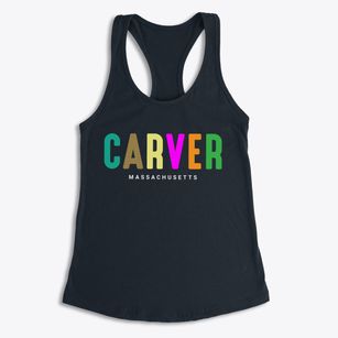 Carver Massachusetts Color Pop Women's Racerback Tank