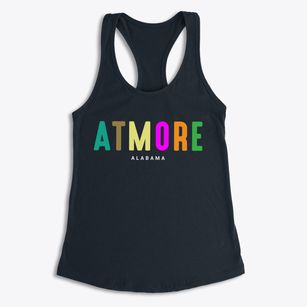 Atmore Alabama Color Pop Women's Racerback Tank