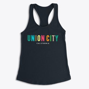 Union City California Color Pop Women's Racerback Tank