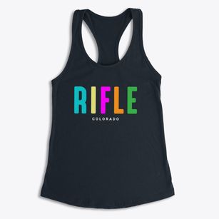 Rifle Colorado Color Pop Women's Racerback Tank