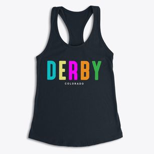 Derby Colorado Color Pop Women's Racerback Tank