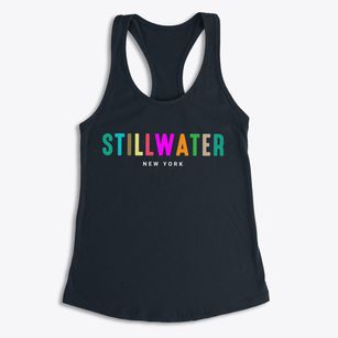 Stillwater New York Color Pop Women's Racerback Tank