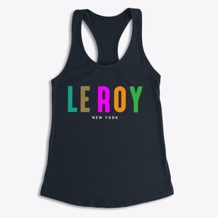 Le Roy New York Color Pop Women's Racerback Tank