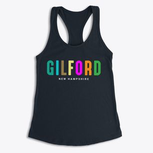 Gilford New Hampshire Color Pop Women's Racerback Tank