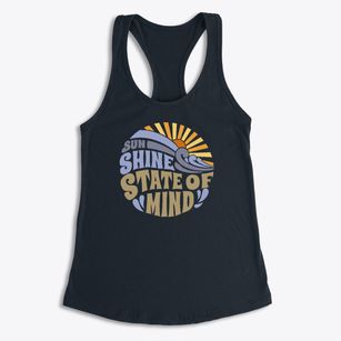  California Sunshine State Of Mind Women's Racerback Tank