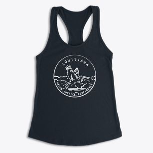  Louisiana Icon Women's Racerback Tank