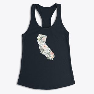  California Spring Dream Women's Racerback Tank