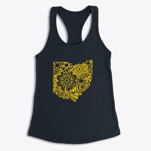  Ohio Mandala Women's Racerback Tank