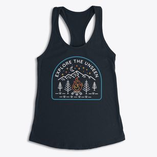   Explore The Unseen Women's Racerback Tank