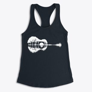   Guitar Art Women's Racerback Tank