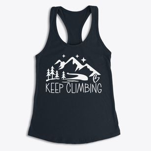   Keep Climbing Women's Racerback Tank