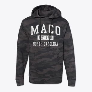 Maco North Carolina Classic Established Cotton Hoodie Sweatshirt