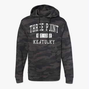 Three Point Kentucky Classic Established Cotton Hoodie Sweatshirt