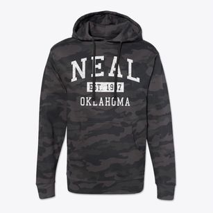 Neal Oklahoma Classic Established Cotton Hoodie Sweatshirt
