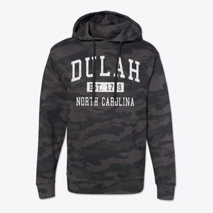 Dulah North Carolina Classic Established Cotton Hoodie Sweatshirt