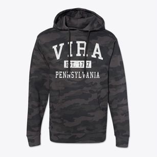 Vira Pennsylvania Classic Established Cotton Hoodie Sweatshirt