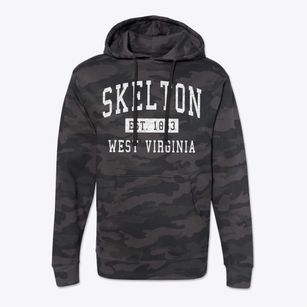 Skelton West Virginia Classic Established Cotton Hoodie Sweatshirt
