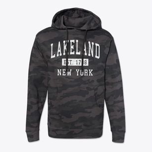 Lakeland New York Classic Established Cotton Hoodie Sweatshirt