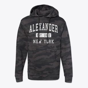 Alexander New York Classic Established Cotton Hoodie Sweatshirt