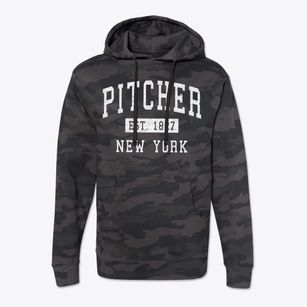 Pitcher New York Classic Established Cotton Hoodie Sweatshirt