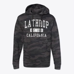 Lathrop California Classic Established Cotton Hoodie Sweatshirt