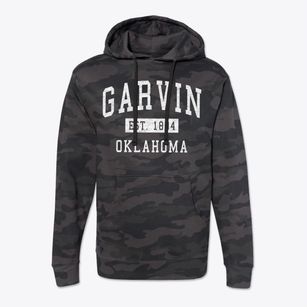Garvin Oklahoma Classic Established Cotton Hoodie Sweatshirt