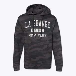 La Grange New York Classic Established Cotton Hoodie Sweatshirt