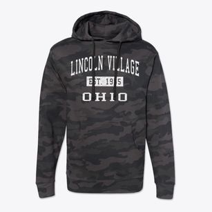 Lincoln Village Ohio Classic Established Cotton Hoodie Sweatshirt