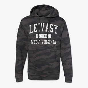 Leivasy West Virginia Classic Established Cotton Hoodie Sweatshirt