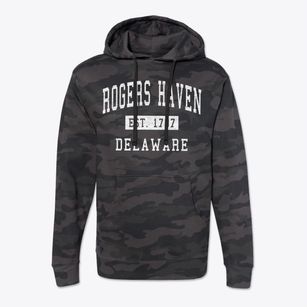 Rogers Haven Delaware Classic Established Cotton Hoodie Sweatshirt